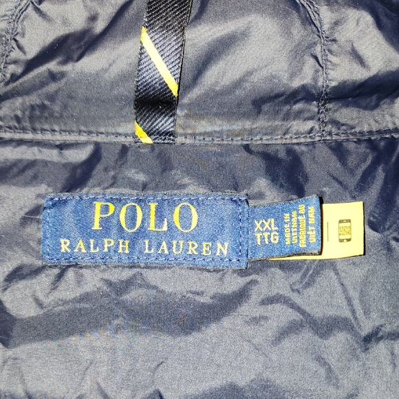 Polo by Ralph Lauren Blue Puffer Vest Quilted Design - Picture 10 of 10